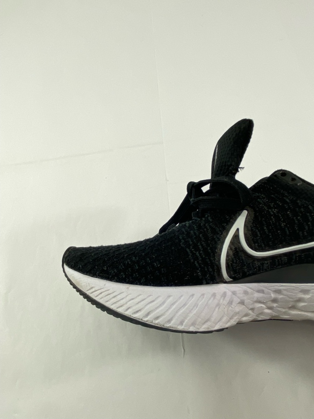 Nike React Infinity Run Flyknit 3 FK DD3024-001 Black Women’s 9 Running Shoes - Picture 9 of 16
